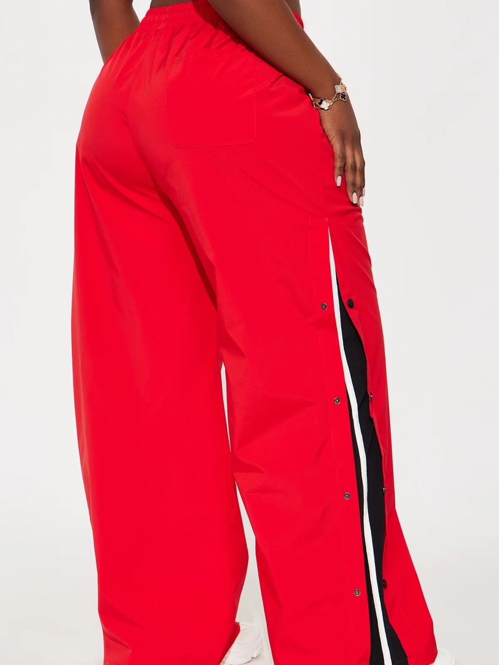 FASHION NOVA “Jennie Snap Button Track Pant” - Picture 6 of 6